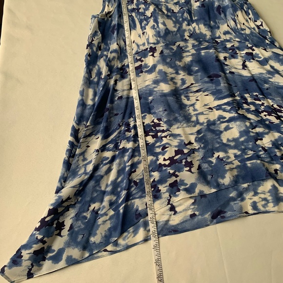 Pure DKNY sleeveless top/tunic with detachable lining 100% silk size S - Picture 6 of 13